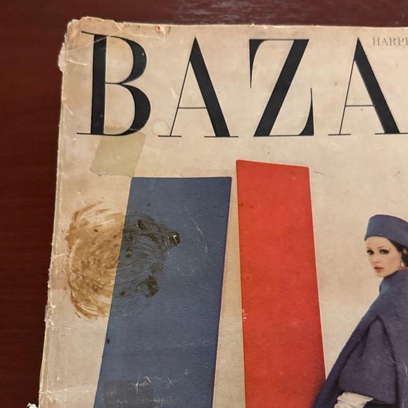 Vintage Harper's Bazaar Magazine September 1958 - Picture 3 of 10